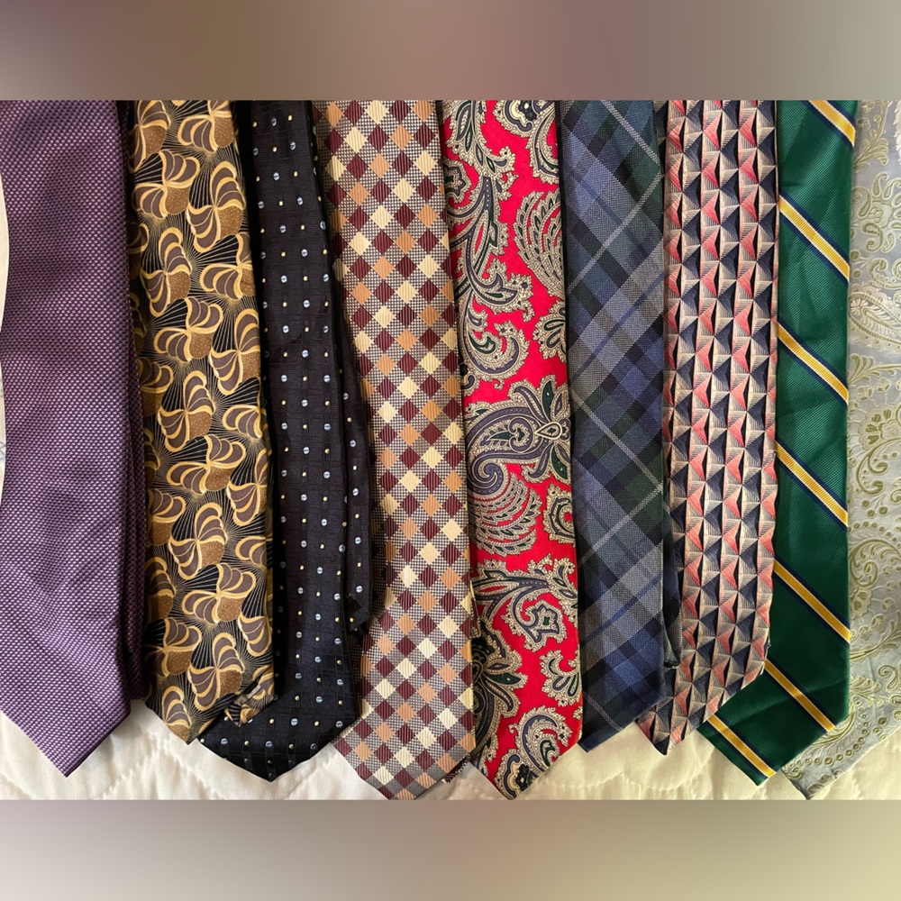 200 men’s ties- make an offer!
